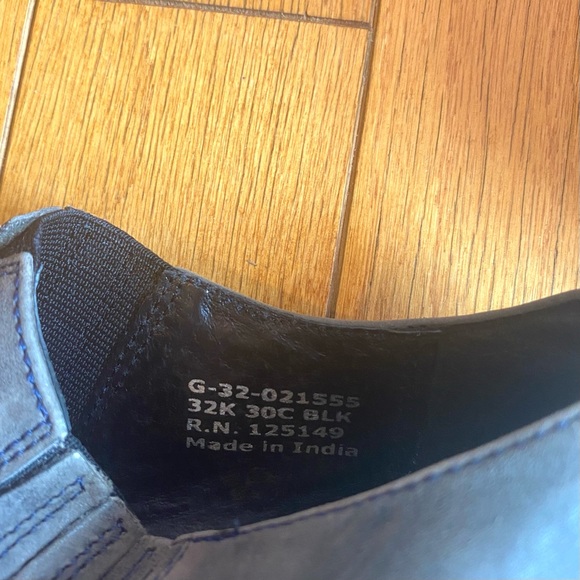 Aldo Leather Cowboy Ankle Booties Grey - Picture 10 of 10